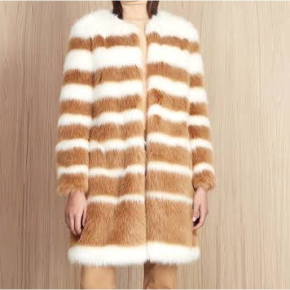 Adolfo Domínguez Faux Fur Coat